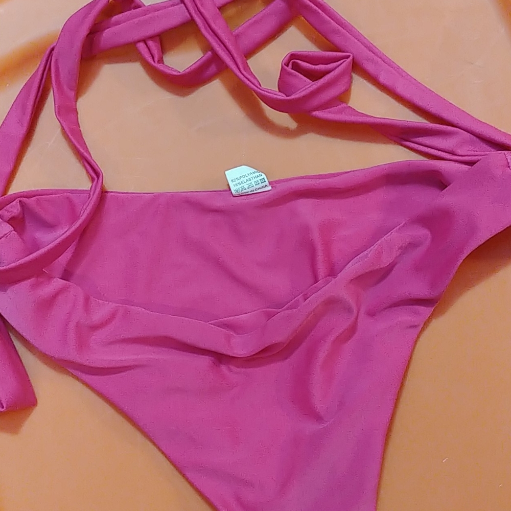 High Waisted, Waist Wrap Bikini Bottom